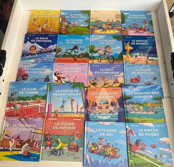 📚✨ Lot livres McDonald’s – Collection complète 2024 “Esprit Sportif” ✨🏅