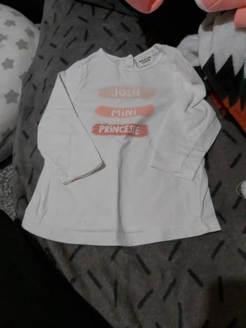 Tshirt taille 68cm 6 mois tao tape à l oeil