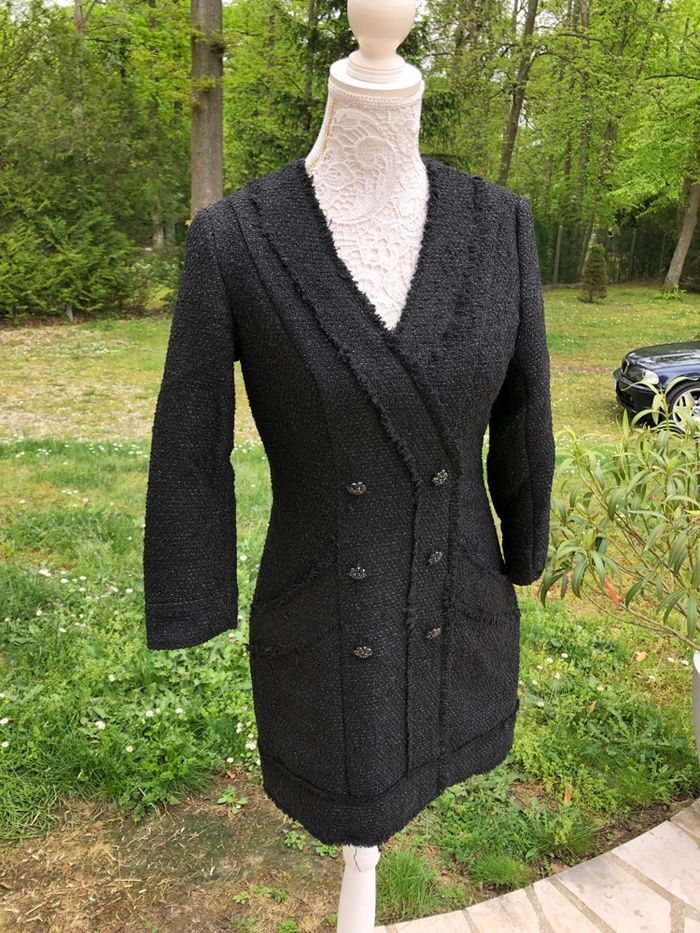 Robe Zara tweed neuve taille M - photo numéro 9