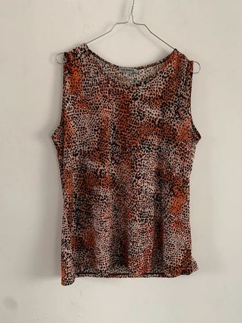 T shirt a motif léopard