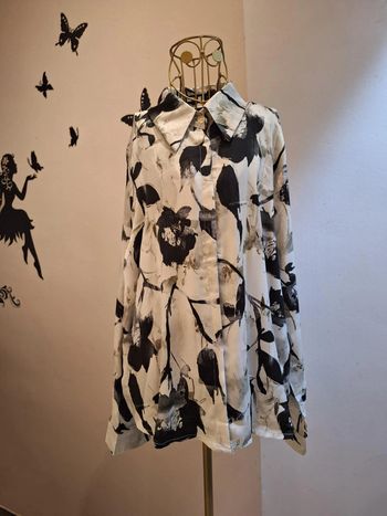 Chemise fleurie