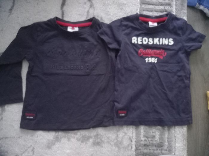 Lot de 2 Tee-shirts redskins 3ans