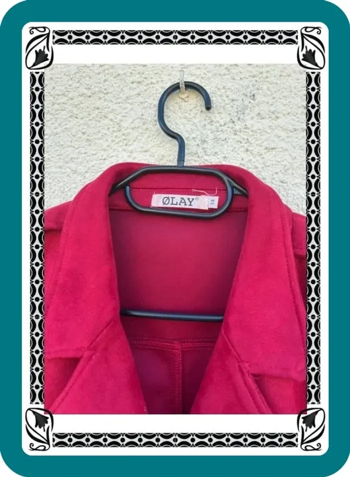 Veste rouge - photo numéro 2