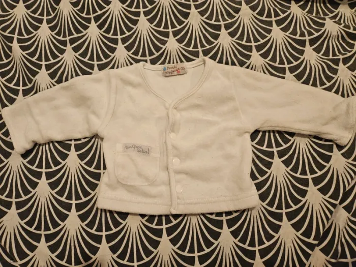 Gilet blanc prématuré 00