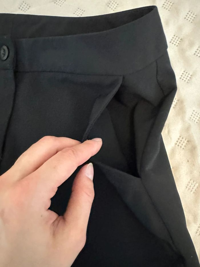 Pantalon tailleur fin noir 40 TBE - photo numéro 4