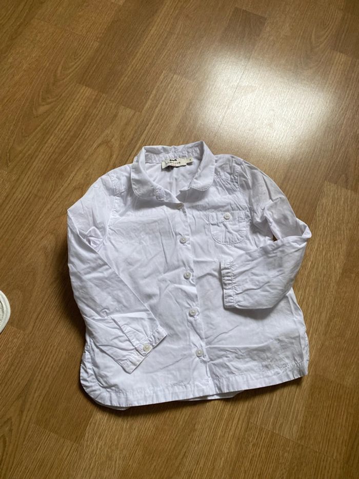 Blouse blanche cyrillus