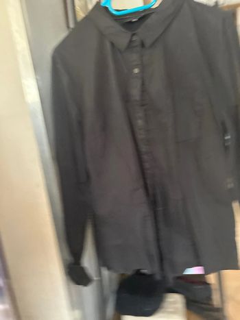 Chemise noire Kaporal