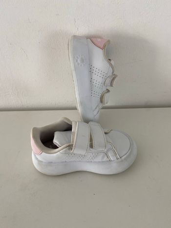 Chaussures Bébé Adidas Bubblecomfy Blanc/Rose – Taille 23