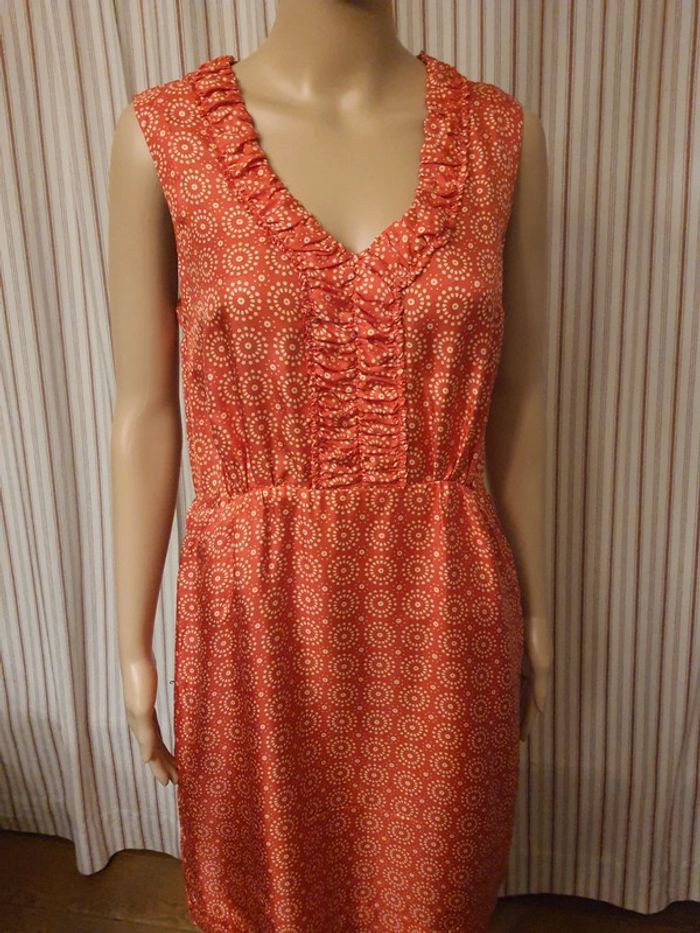 Jolie Robe Nougat London 100%soie taille 3 - photo numéro 6