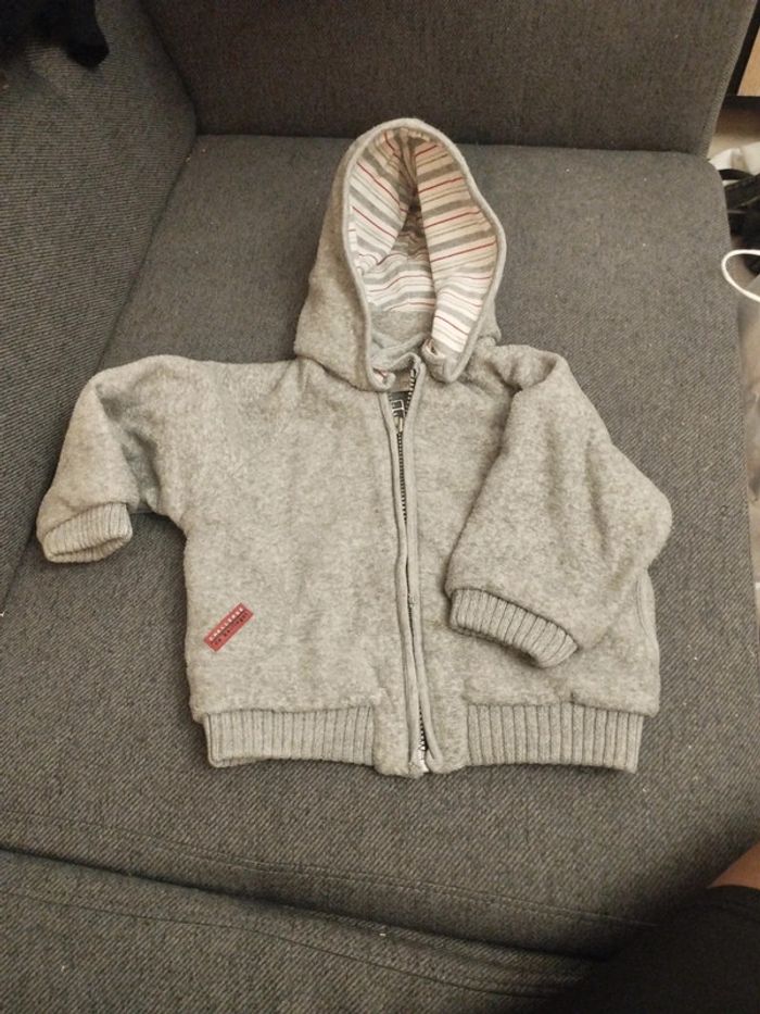 Veste à capuche 18 mois
