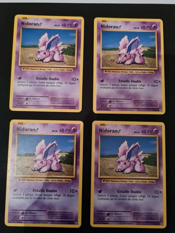 Carte pokémon nidoran 43/108
