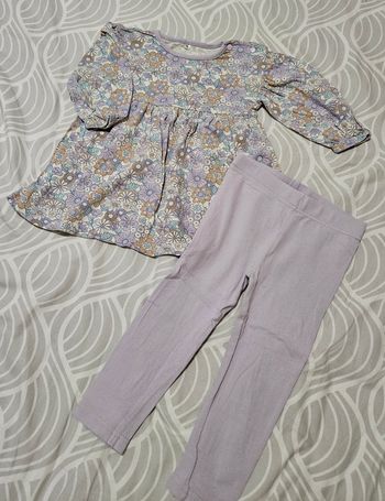 Robe et legging 24 mois