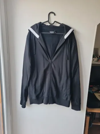 vestea capuche fermeture eclaire doublé molleton MINI