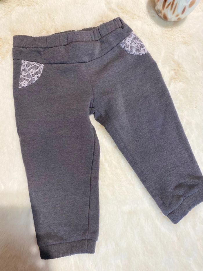 🩶très beau Jogging gris fille 18 mois Bulle de BB – TBE🩶 - photo numéro 7