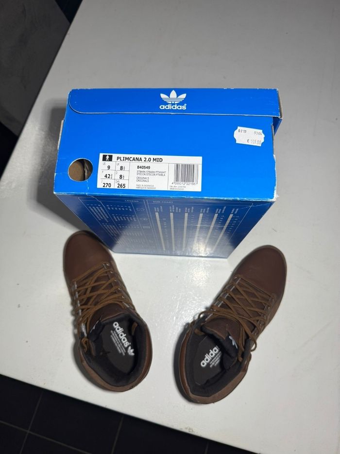 Adidas marrons T42,5 neuves - photo numéro 7