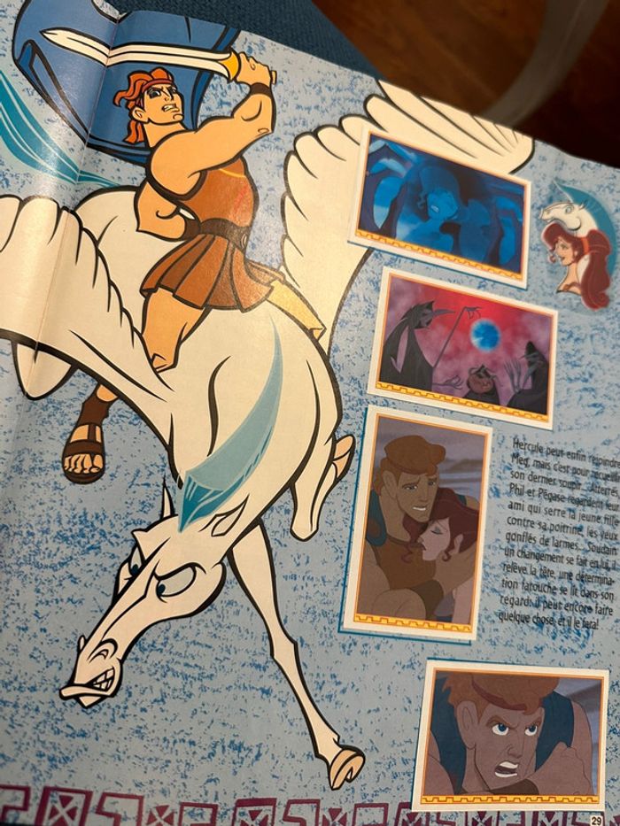 Album livre Panini complet stickers autocollants Disney Hercules - photo numéro 14