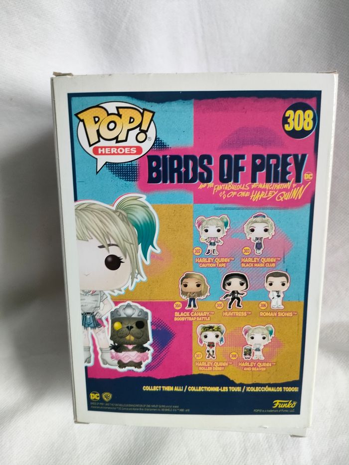 Funko Pop! Birds of Prey – Harley Quinn with Beaver (#308) - photo numéro 3