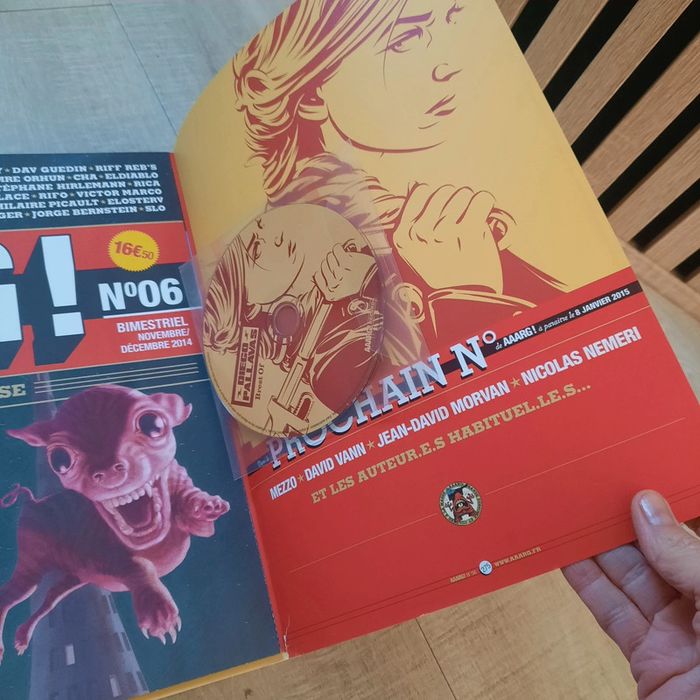 Livre Aaag Édition spéciale avec CD et poster Plus édité - photo numéro 4