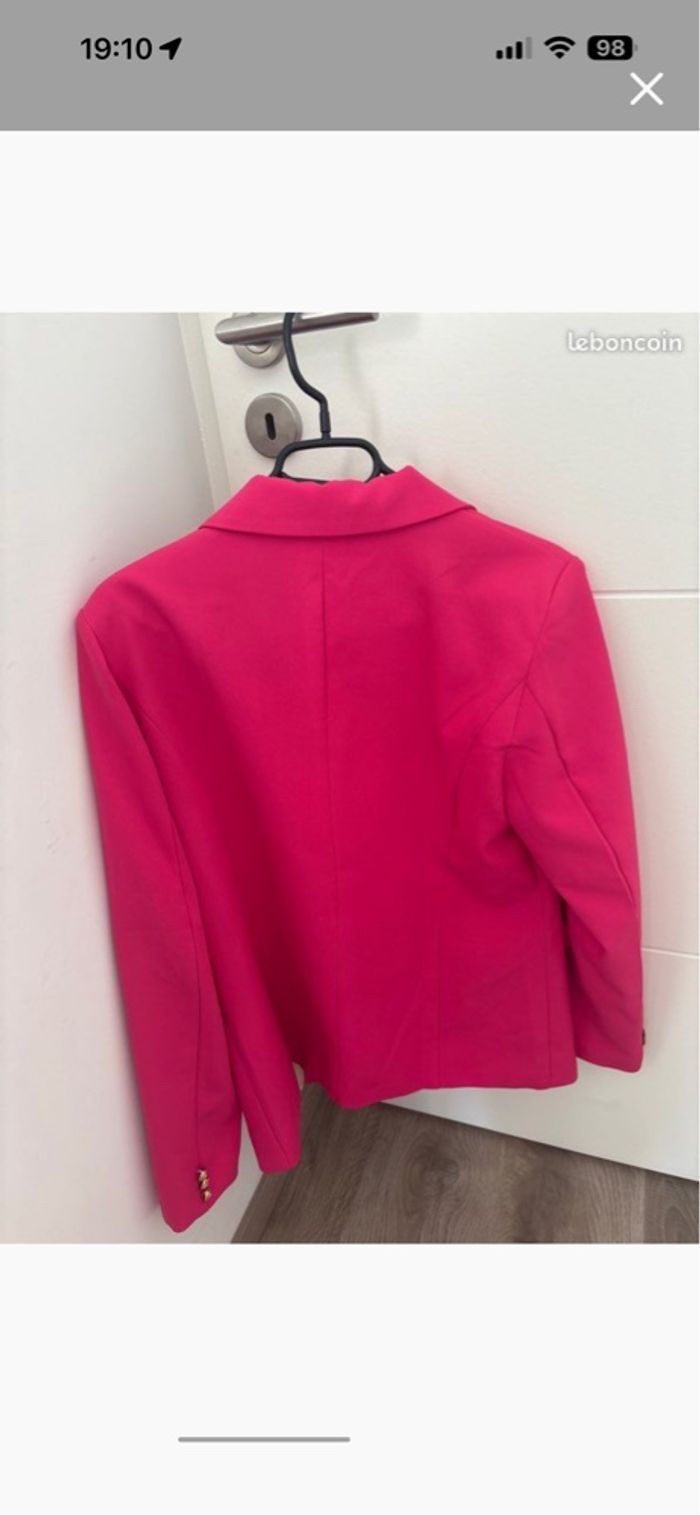 Blazer femme fushia - photo numéro 2