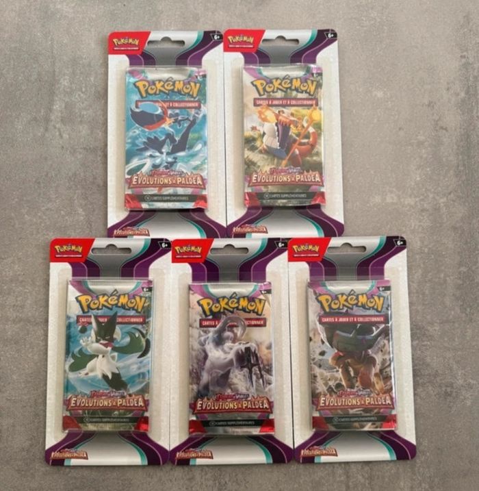 Artset évolution à paldea ev02 scellé Pokémon