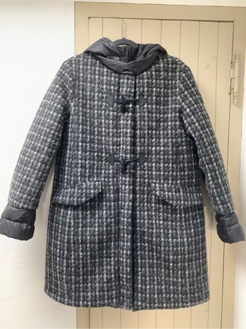 Manteau / duffle-coat Colmar noir et gris