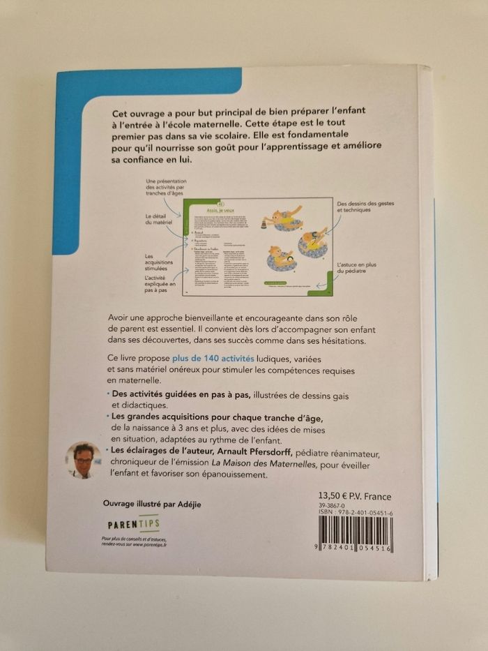 Livre 140 jeux d'éveil pour préparer son enfant à la maternelle - photo numéro 2