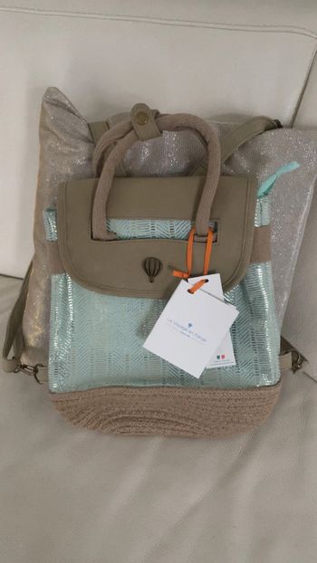 Sac à Dos Neuf "Le Voyage en Panier" Modèle Radisson PM850 - Style Chic et Pratique