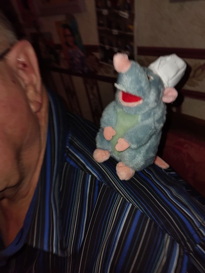 Peluche disney ratatouille magnétique - photo numéro 3