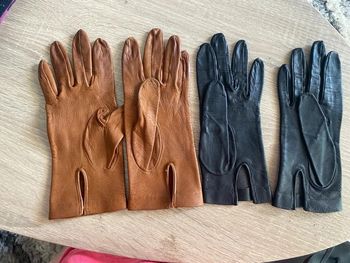 Gant en cuir
