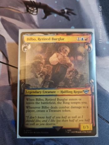 Bilbo retired burglar