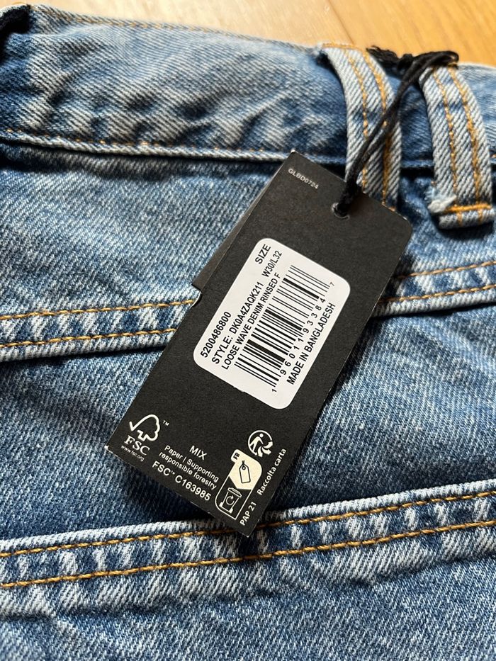 Jean dickies wave Jean ample Bleu clair délavé W30 L32 - photo numéro 3