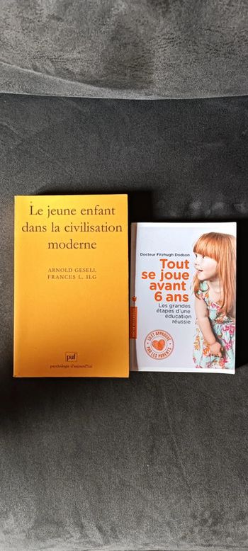 Lot livres, développement et psychologie de l'enfant