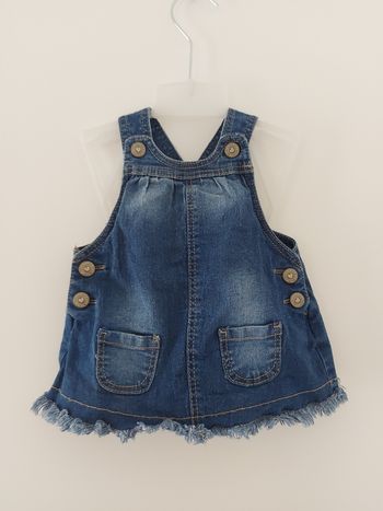 Salopette robe jean