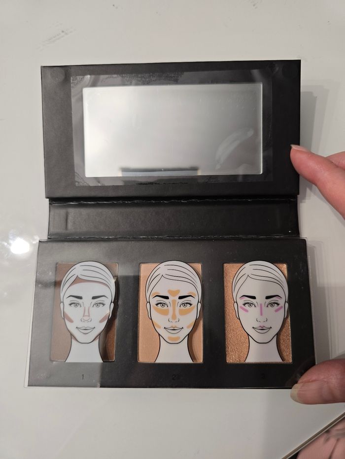Trio contour sculpting trio teinte medium contouring Younique neuf - photo numéro 3
