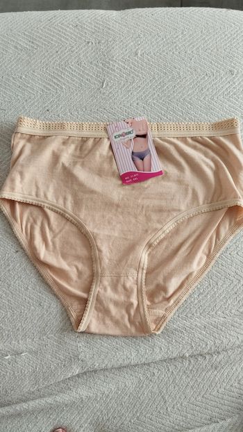 Culotte beige taille 40/42 femme taille haute