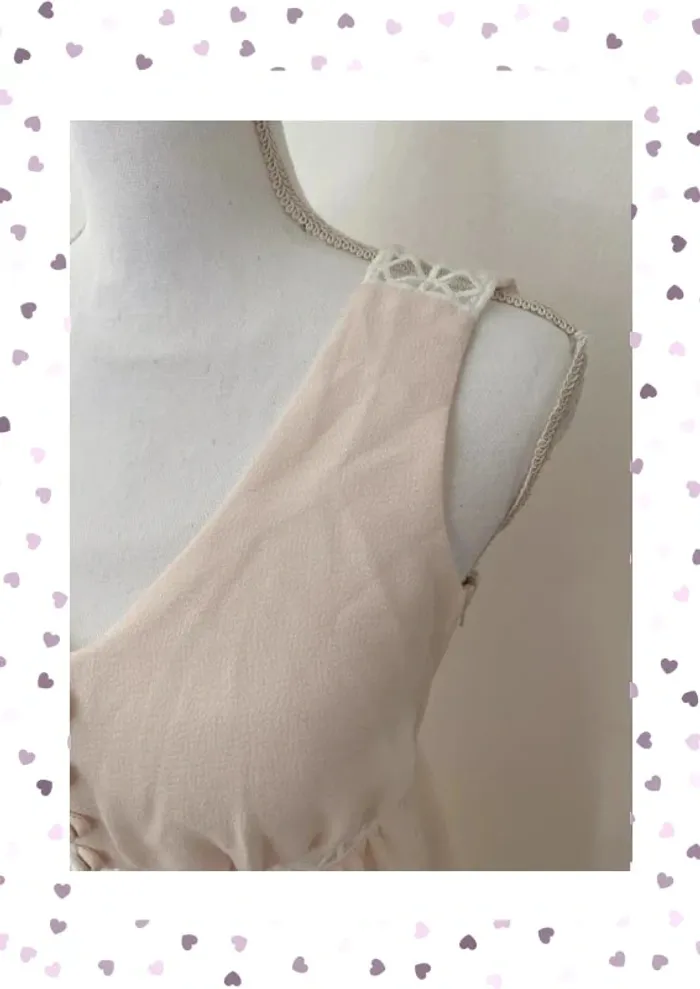 Nafnaf Robe Fluide Rose Pale Taille 36/S - photo numéro 3
