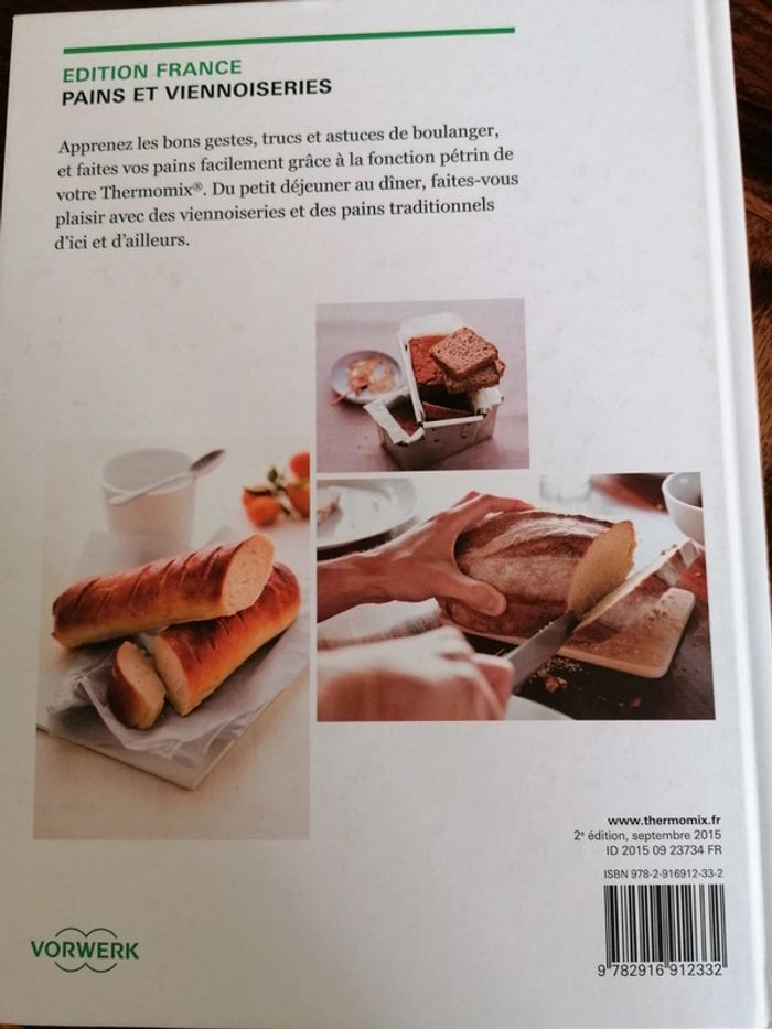 Livre pains et viennoiseries Thermomix - photo numéro 11