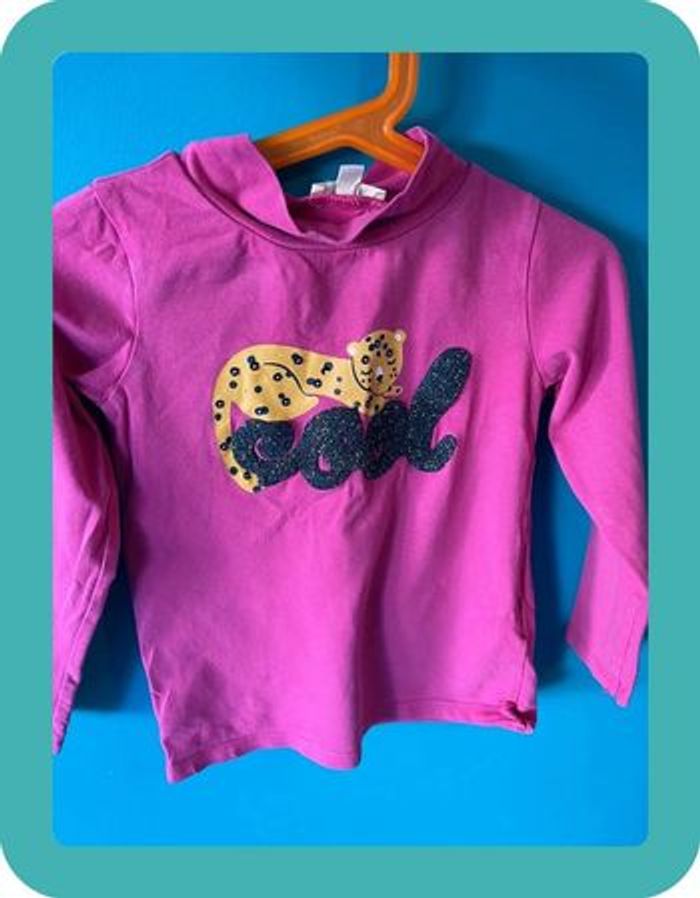 Joli t-shirt manches longues 5 ans DPAM
