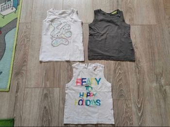 Débardeurs 3 ans