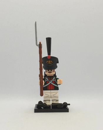 💂 Figurine Guerres Napoléoniennes - Garde à Pieds Russe - (Style Lego) 💂