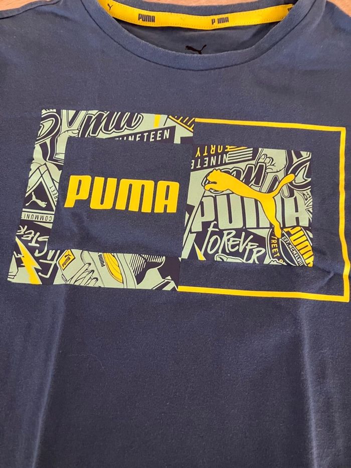T-shirt puma taille M enfant - photo numéro 2