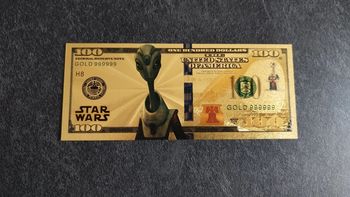 Billet Star Wars Nala Se Kamino Scientist Bad Batch Collector Gold card carte