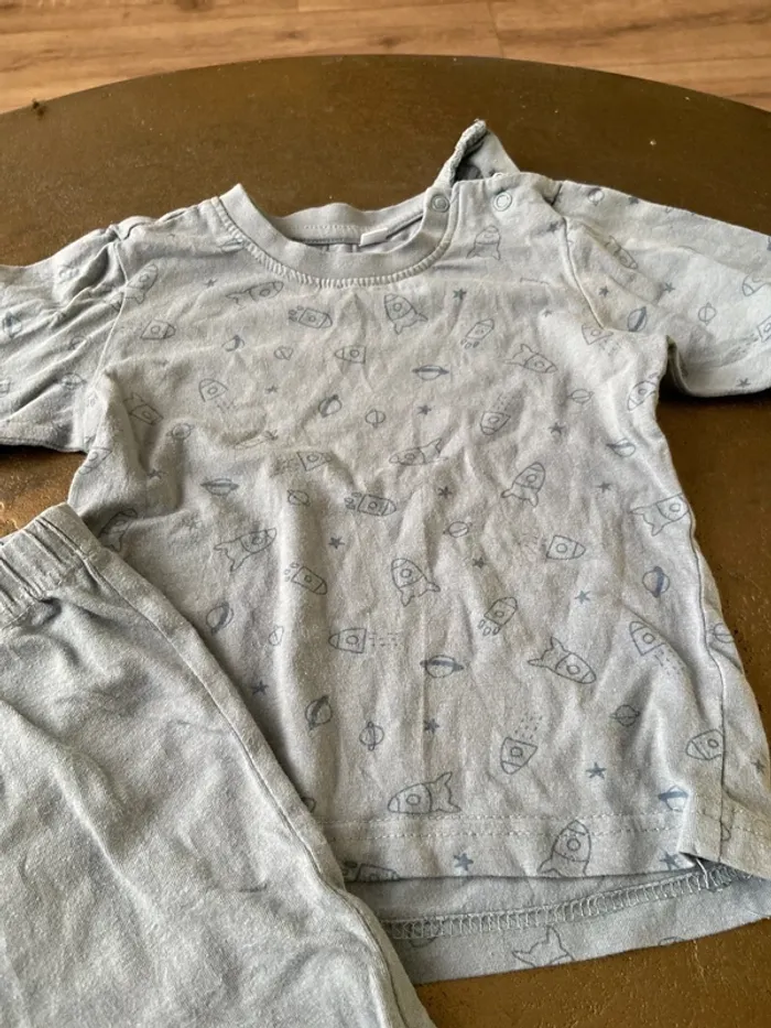 Pyjama 2 pièces été 18 mois - photo numéro 2