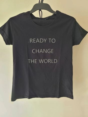T-shirt noir • Kiabi • taille M