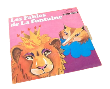 Vinyle 45 tours  Mary Marquet Les fables de La Fontaine  (1972)