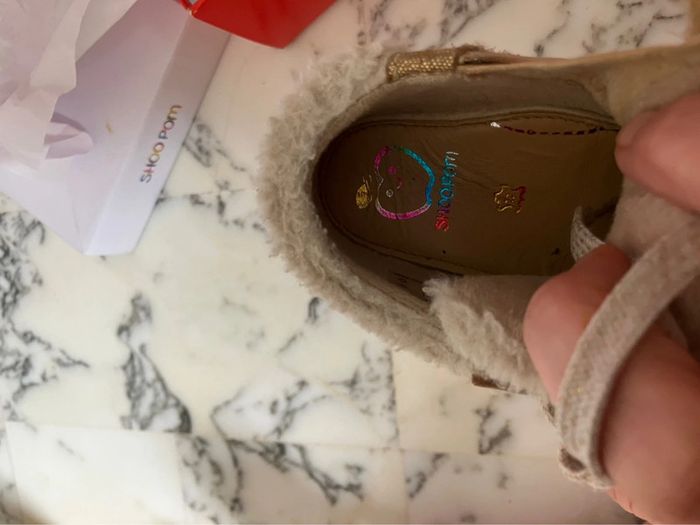 Chaussures Shoopom Bouba Zip Hair comme neuves - photo numéro 6