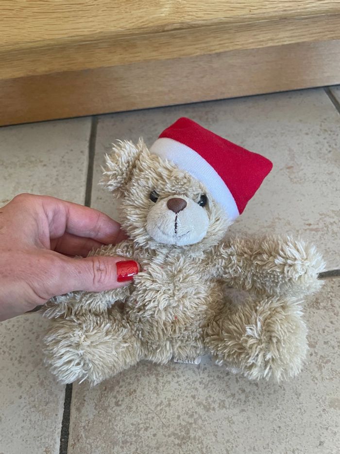 Petite peluche ourson Noel - photo numéro 3
