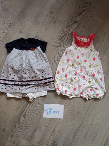 Lots deux combinaison été