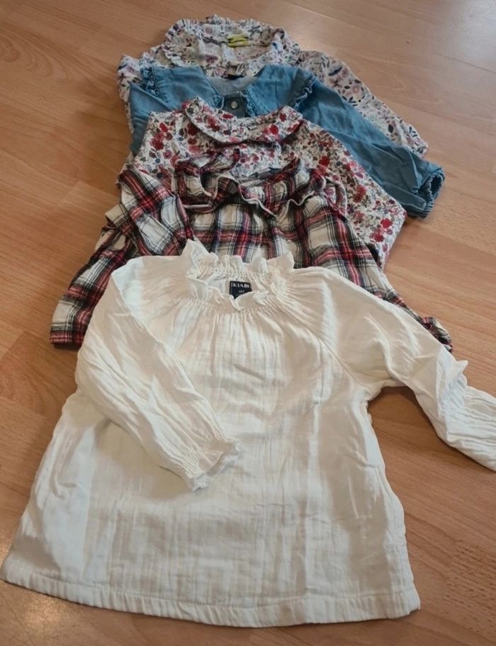 Lot de pulls et chemises 6 mois - photo numéro 4