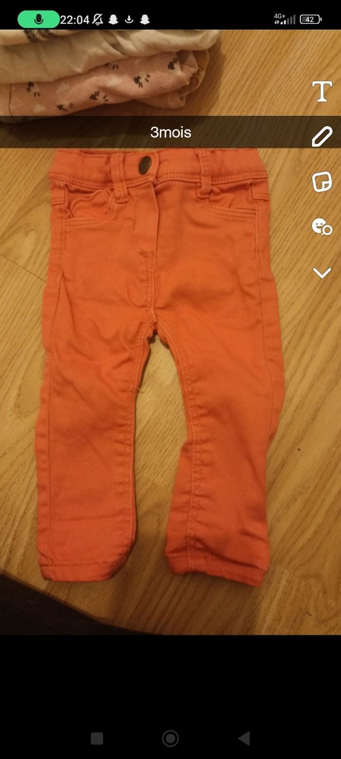 Vêtement fille 0-1-3mois - photo numéro 3